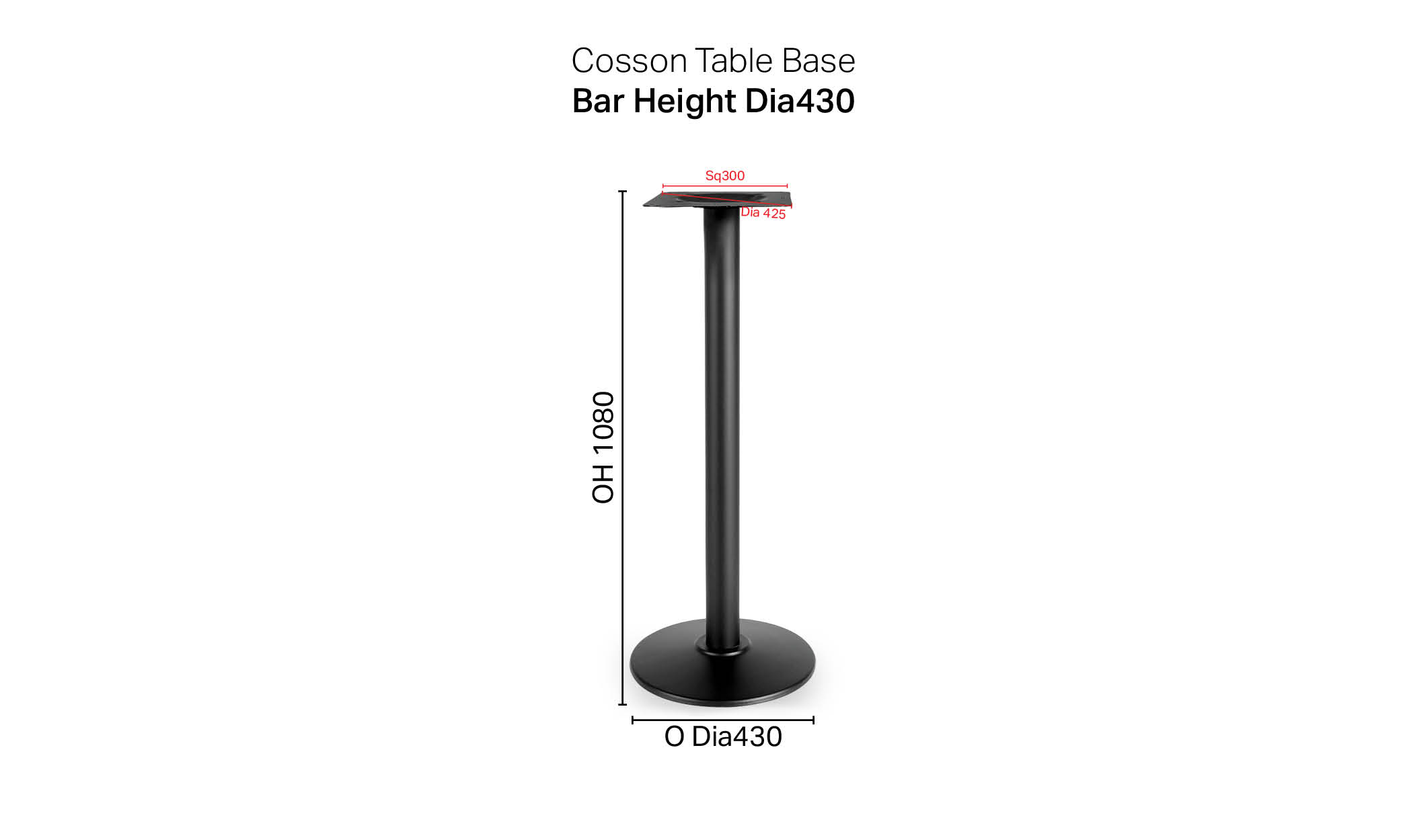 Cosson Table Base